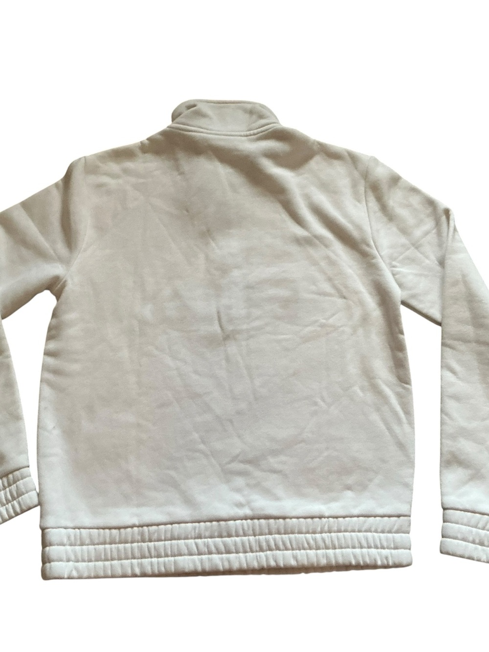 Fila women’s 1/4 zip pullover sweatshirt fleece warm cozy soft white size s - Picture 4 of 7